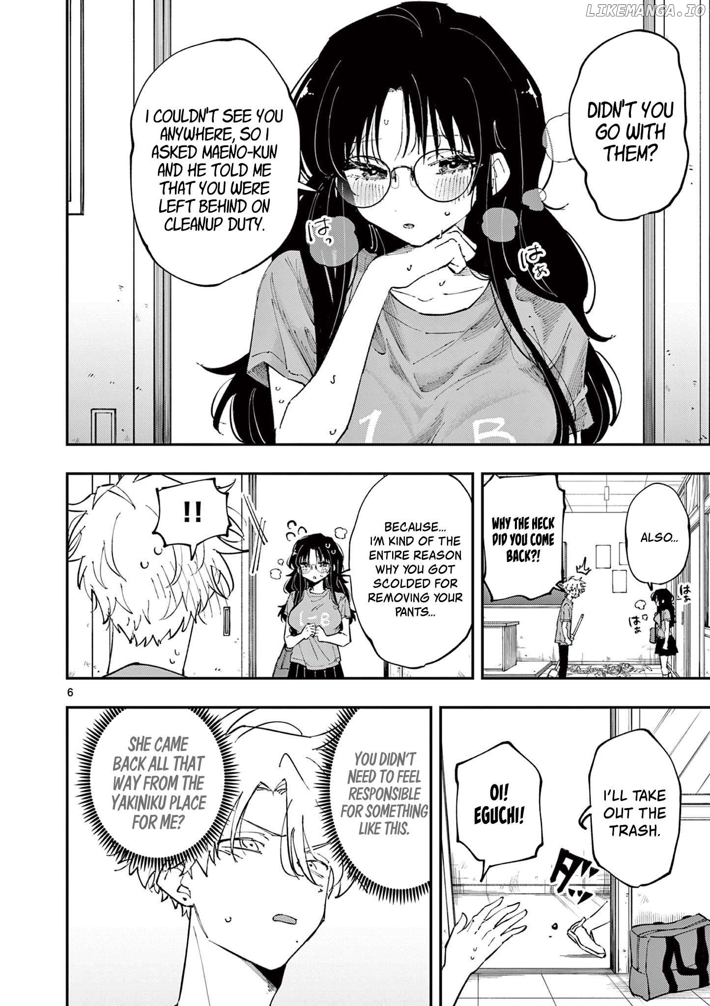 The Person Sitting Next to Me Looking at Me with Perverted Eyes Chapter 30 - page 6