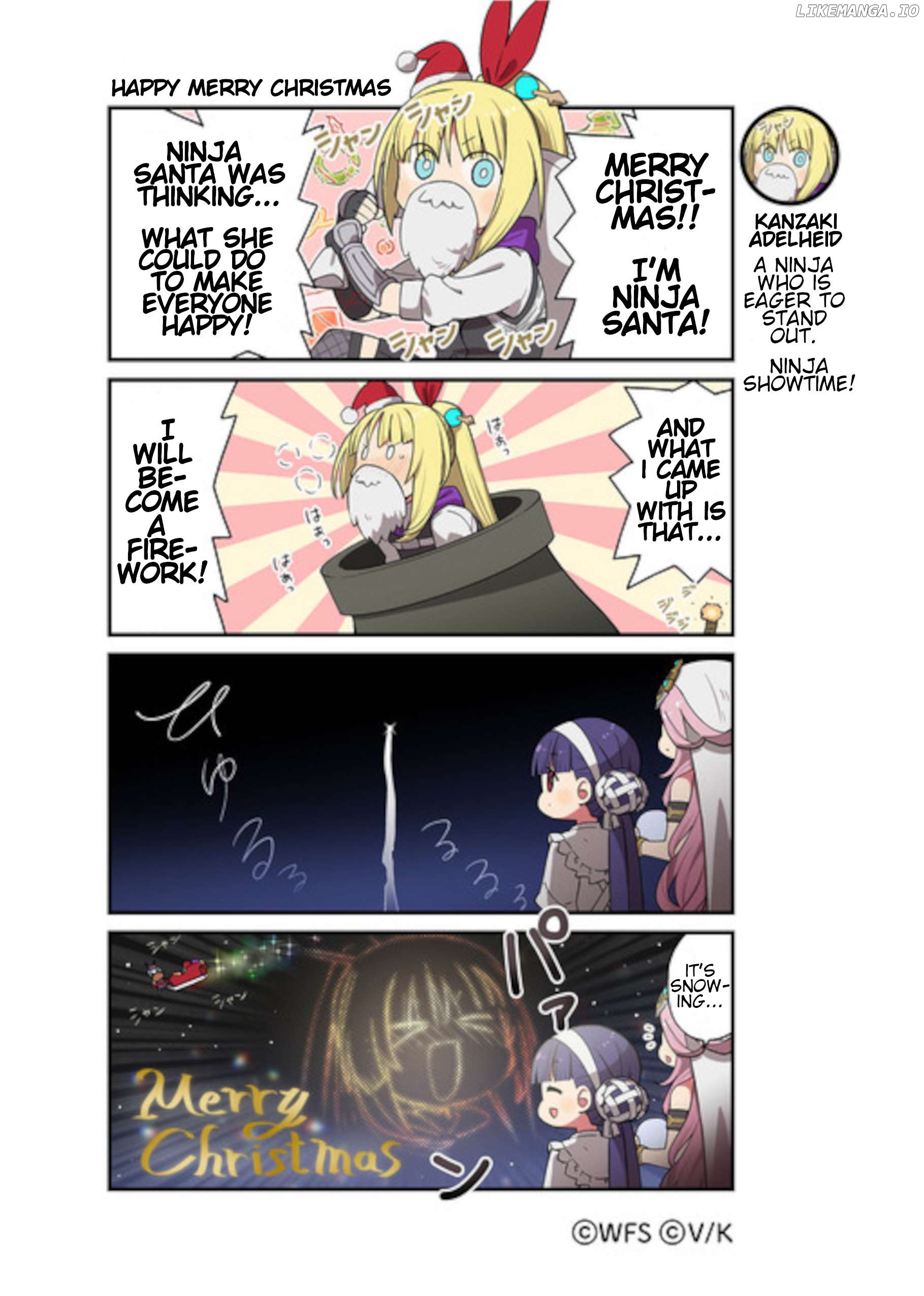 Heaven Burns Red Official 4-Koma Chapter 28 - page 1