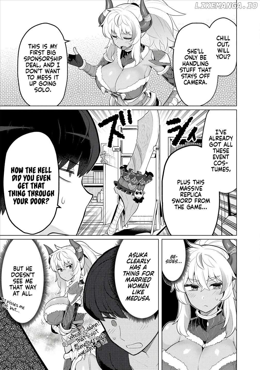 Hitoduma Medusa-San To No Ntr Seikatsu Chapter 6 - page 6