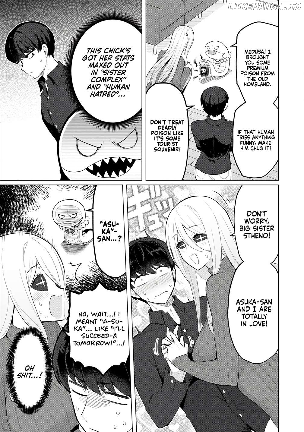 Hitoduma Medusa-San To No Ntr Seikatsu Chapter 7 - page 10