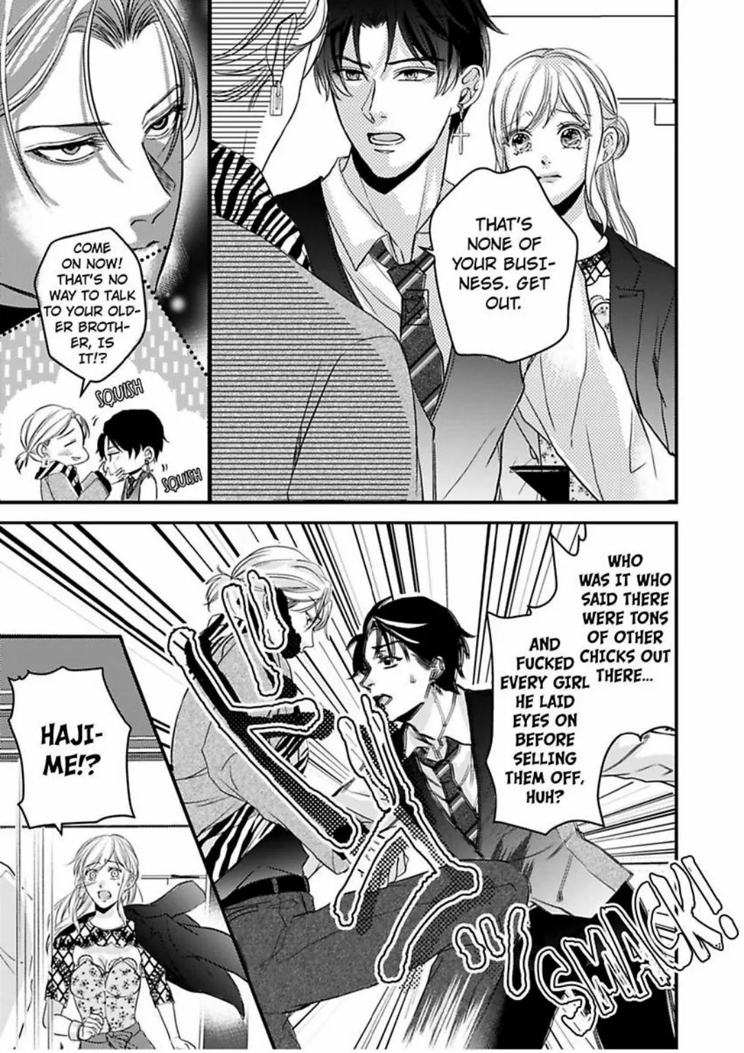 Gokudou no Ore wo Namerunayo Midara de Echhi na Koshizukai Nankai Ittemo Hanashitekurenai Chapter 6 - page 8