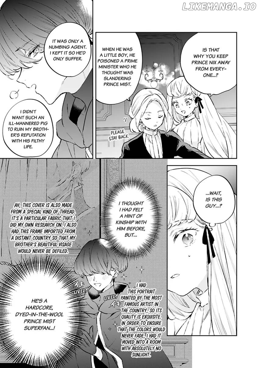 Body Swap of a Nerdy Girl and A Princess Reborn in Another World: Kiss Me Until I'm Wet Inside... Chapter 10.1 - page 4