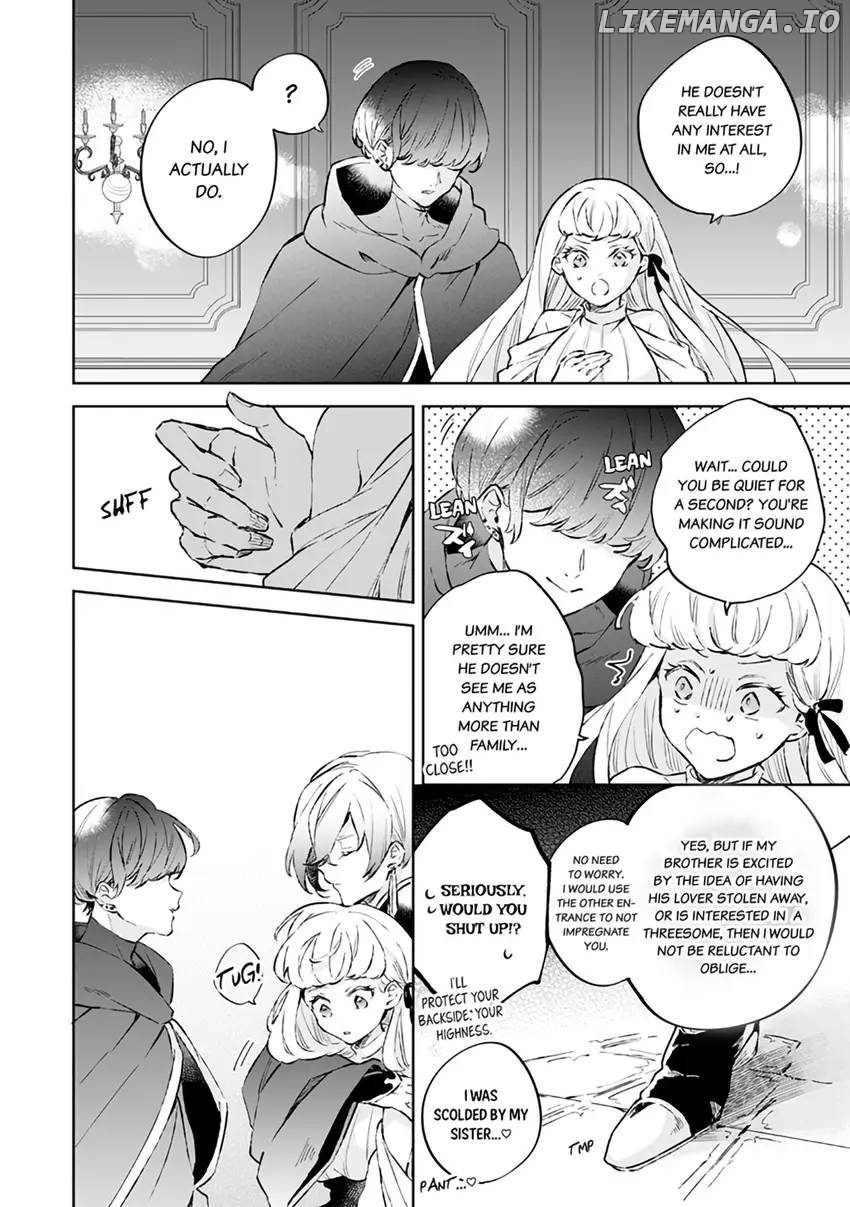 Body Swap of a Nerdy Girl and A Princess Reborn in Another World: Kiss Me Until I'm Wet Inside... Chapter 10.1 - page 9