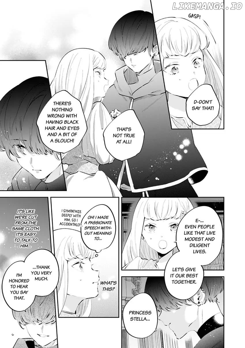 Body Swap of a Nerdy Girl and A Princess Reborn in Another World: Kiss Me Until I'm Wet Inside... Chapter 5.2 - page 11