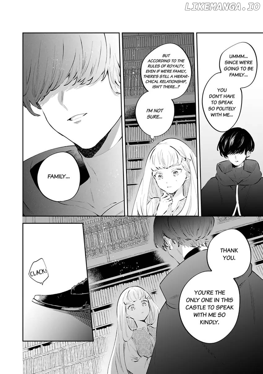 Body Swap of a Nerdy Girl and A Princess Reborn in Another World: Kiss Me Until I'm Wet Inside... Chapter 5.2 - page 12