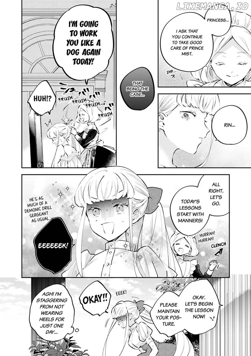 Body Swap of a Nerdy Girl and A Princess Reborn in Another World: Kiss Me Until I'm Wet Inside... Chapter 5.2 - page 2