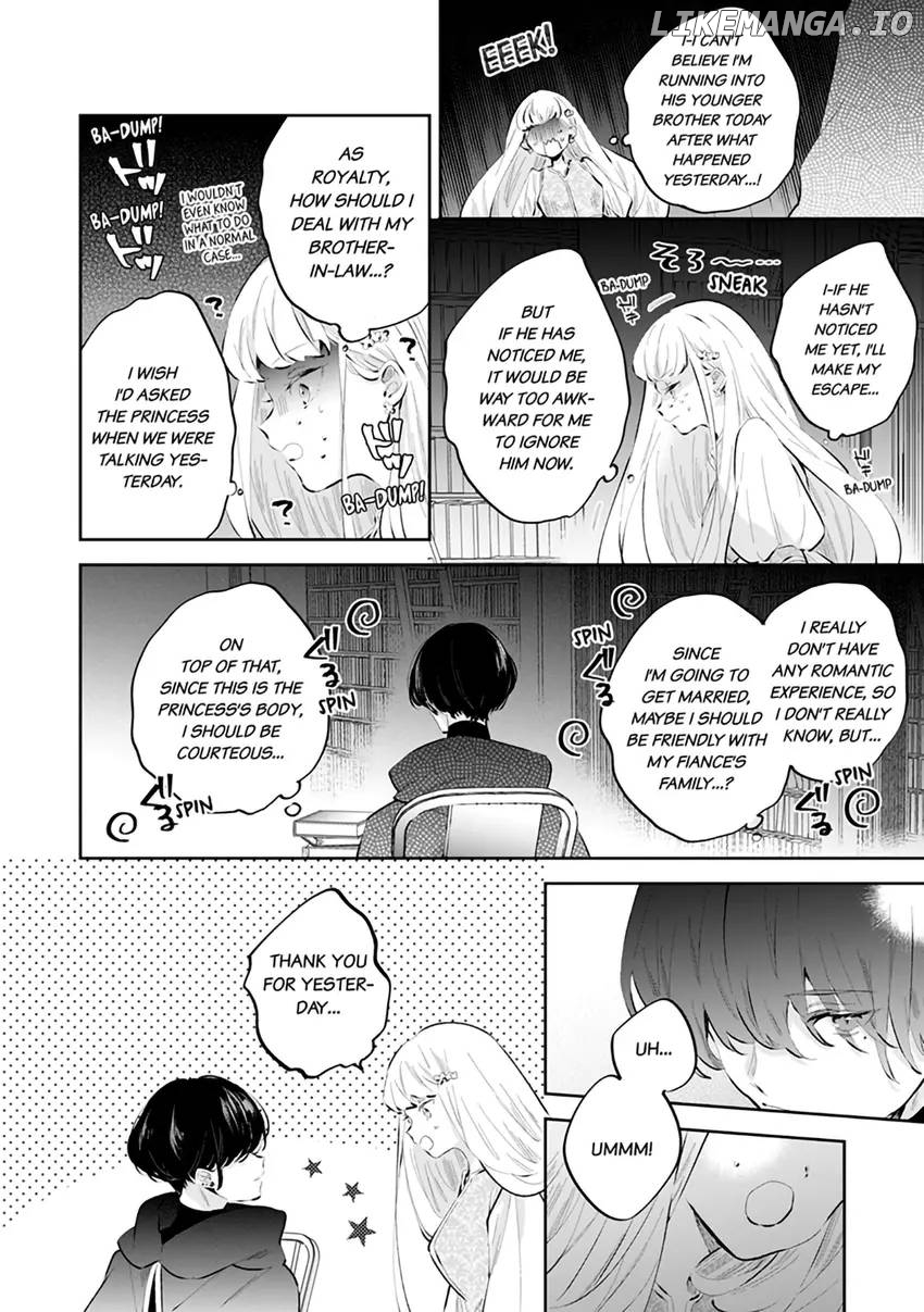 Body Swap of a Nerdy Girl and A Princess Reborn in Another World: Kiss Me Until I'm Wet Inside... Chapter 5.2 - page 8