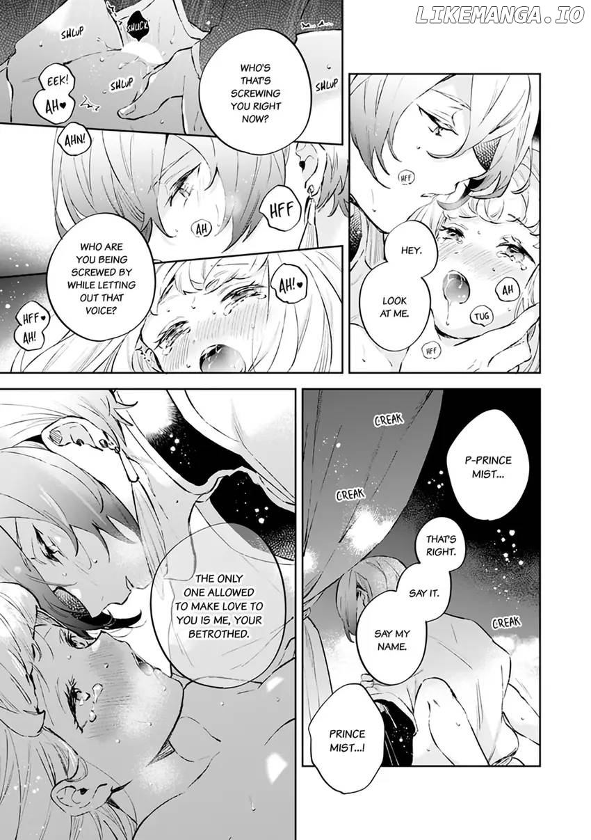 Body Swap of a Nerdy Girl and A Princess Reborn in Another World: Kiss Me Until I'm Wet Inside... Chapter 9.1 - page 12