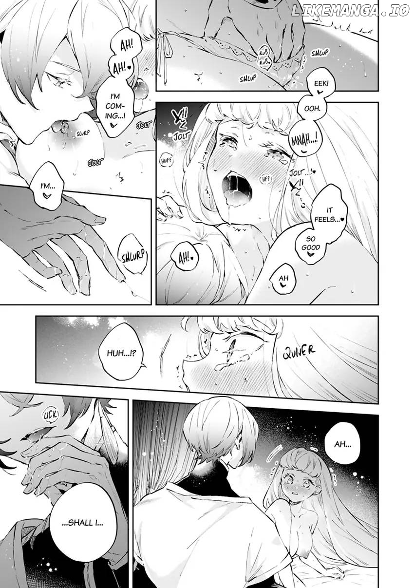 Body Swap of a Nerdy Girl and A Princess Reborn in Another World: Kiss Me Until I'm Wet Inside... Chapter 9.1 - page 8