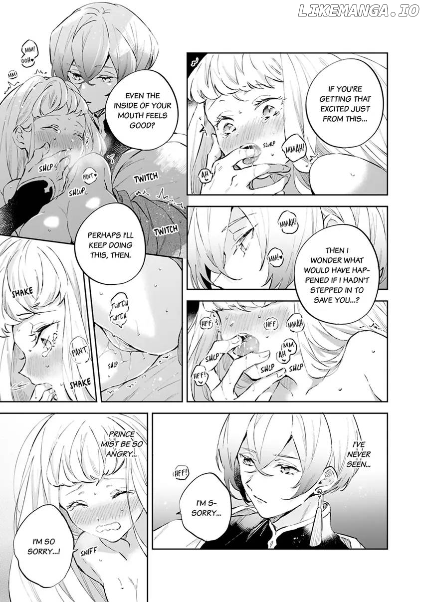 Body Swap of a Nerdy Girl and A Princess Reborn in Another World: Kiss Me Until I'm Wet Inside... Chapter 8.2 - page 11
