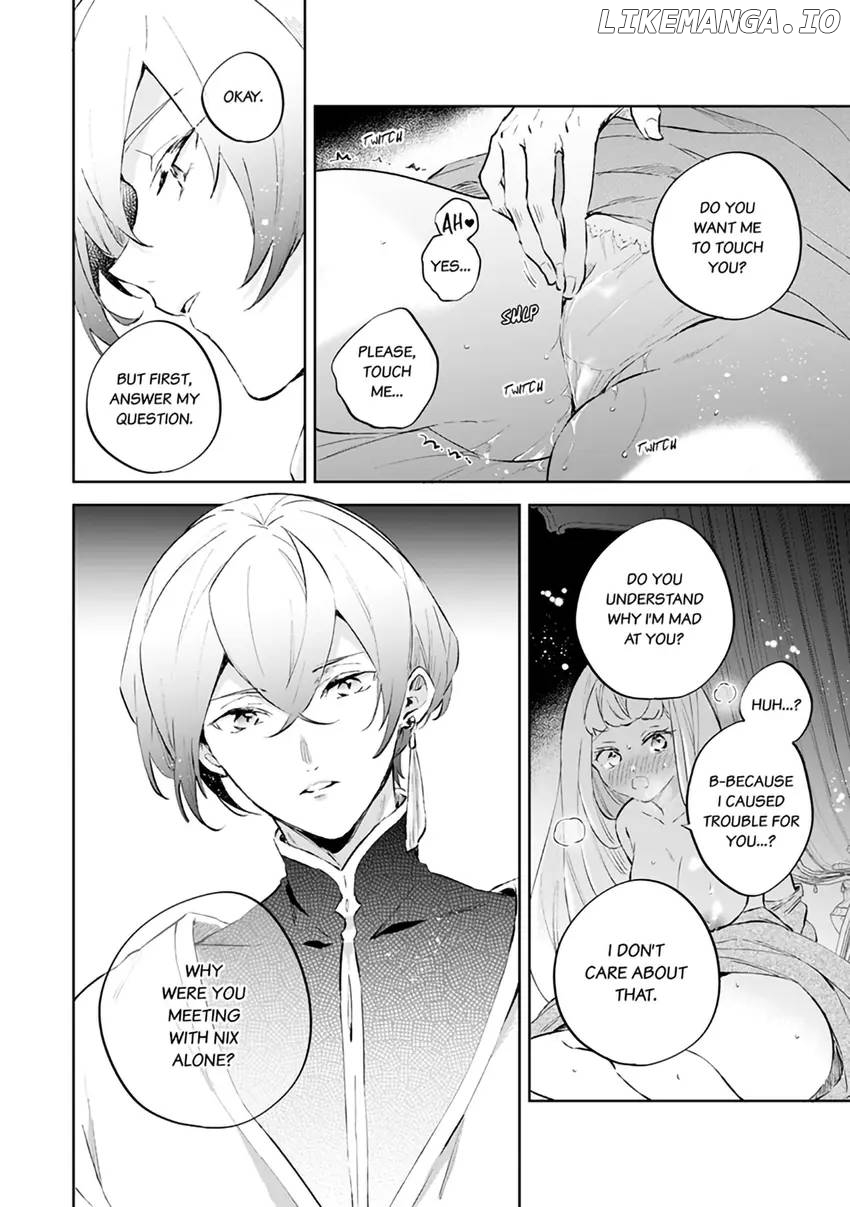 Body Swap of a Nerdy Girl and A Princess Reborn in Another World: Kiss Me Until I'm Wet Inside... Chapter 8.2 - page 12