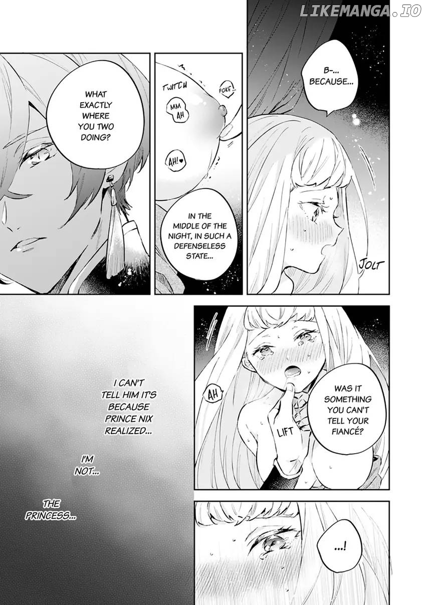 Body Swap of a Nerdy Girl and A Princess Reborn in Another World: Kiss Me Until I'm Wet Inside... Chapter 8.2 - page 13