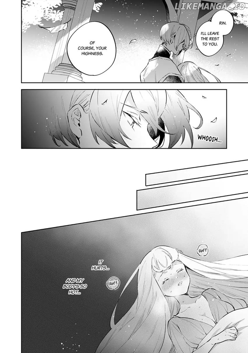 Body Swap of a Nerdy Girl and A Princess Reborn in Another World: Kiss Me Until I'm Wet Inside... Chapter 8.2 - page 4