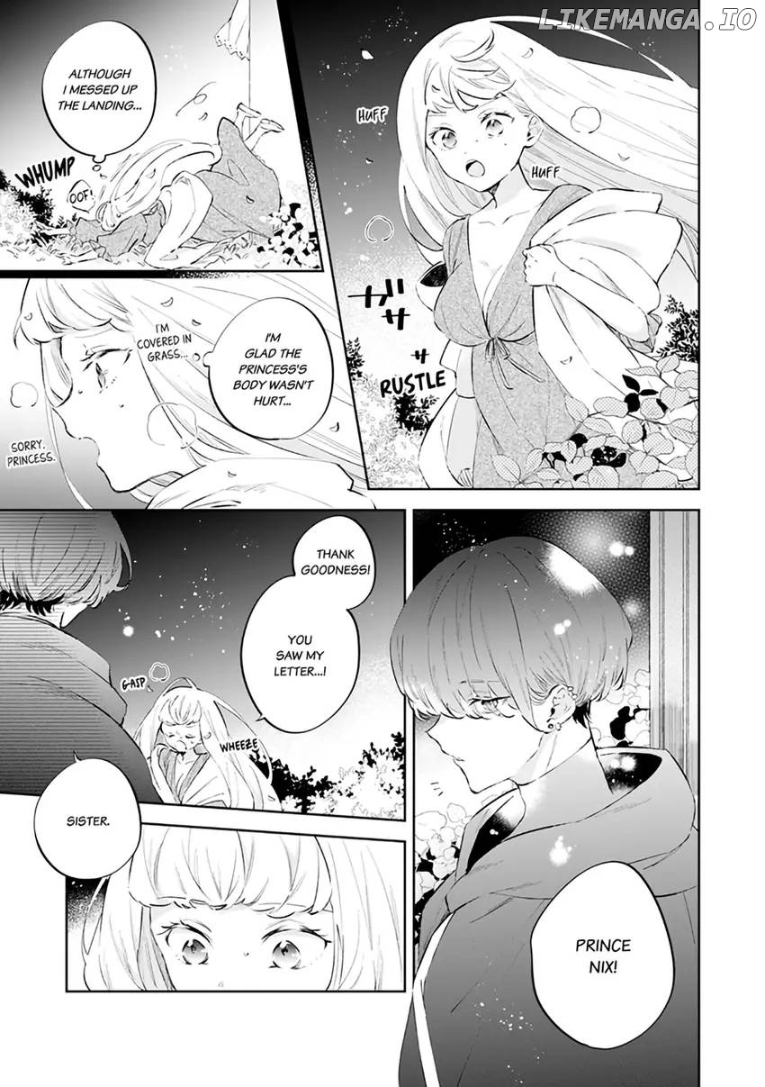 Body Swap of a Nerdy Girl and A Princess Reborn in Another World: Kiss Me Until I'm Wet Inside... Chapter 8.1 - page 2