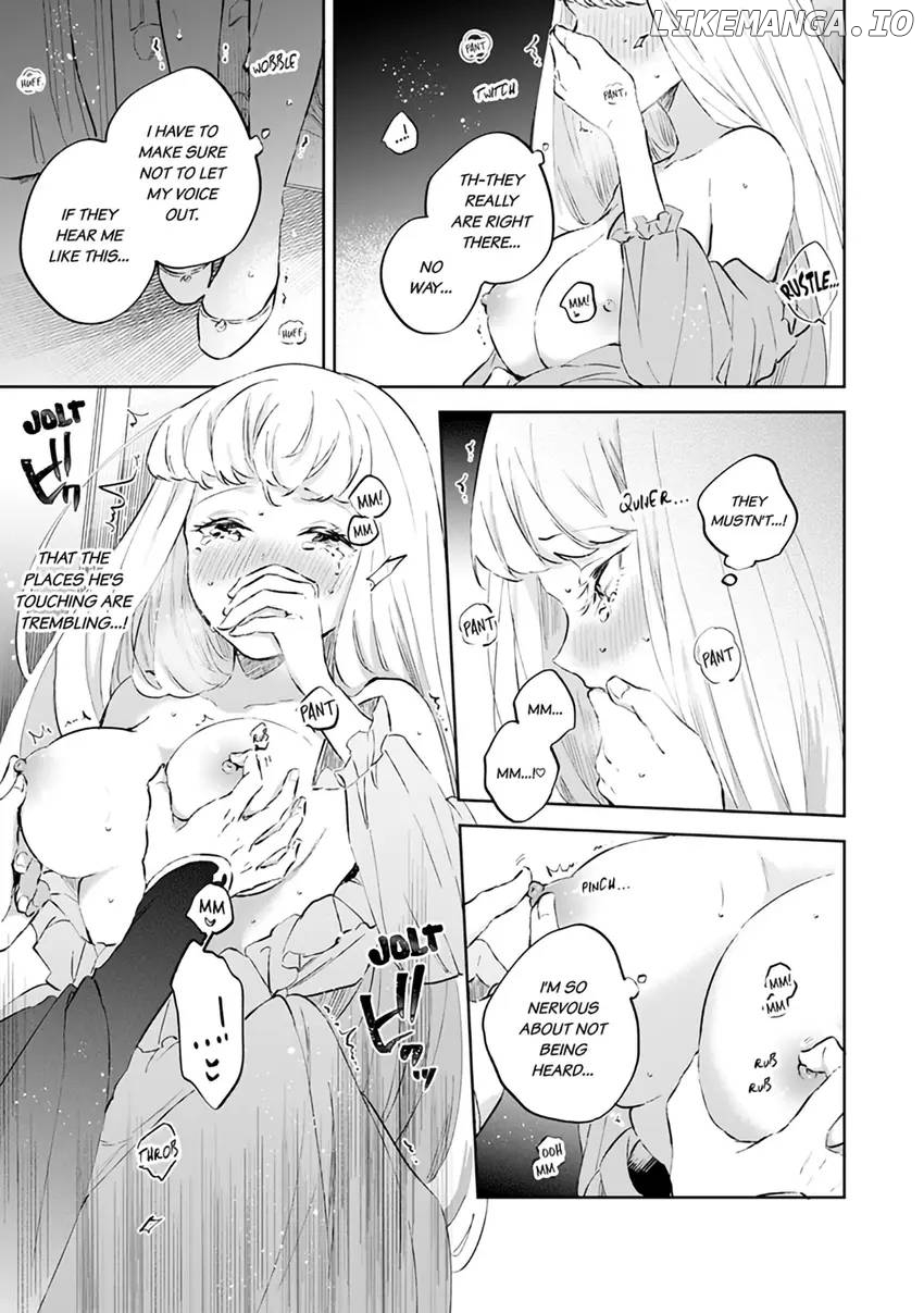 Body Swap of a Nerdy Girl and A Princess Reborn in Another World: Kiss Me Until I'm Wet Inside... Chapter 7.2 - page 7