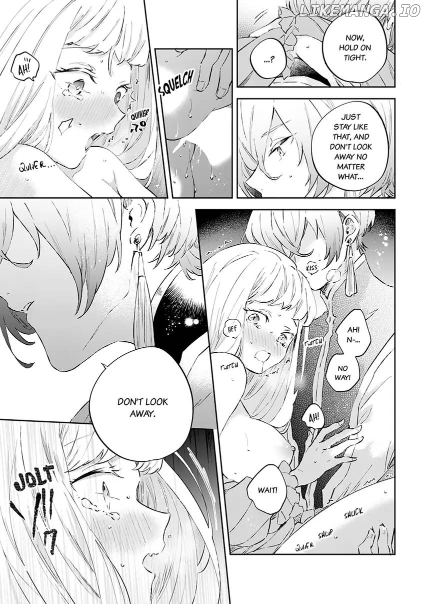 Body Swap of a Nerdy Girl and A Princess Reborn in Another World: Kiss Me Until I'm Wet Inside... Chapter 7.2 - page 9