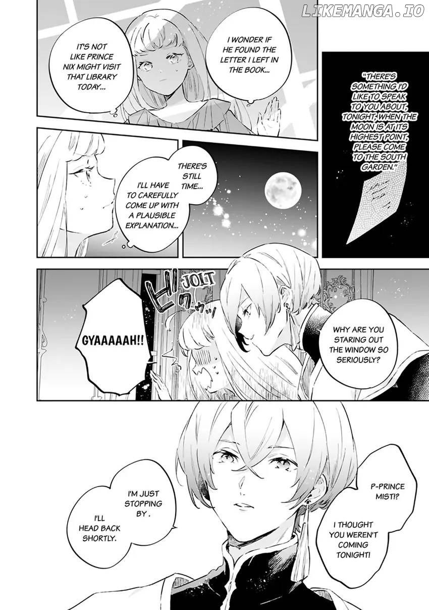 Body Swap of a Nerdy Girl and A Princess Reborn in Another World: Kiss Me Until I'm Wet Inside... Chapter 7.1 - page 11