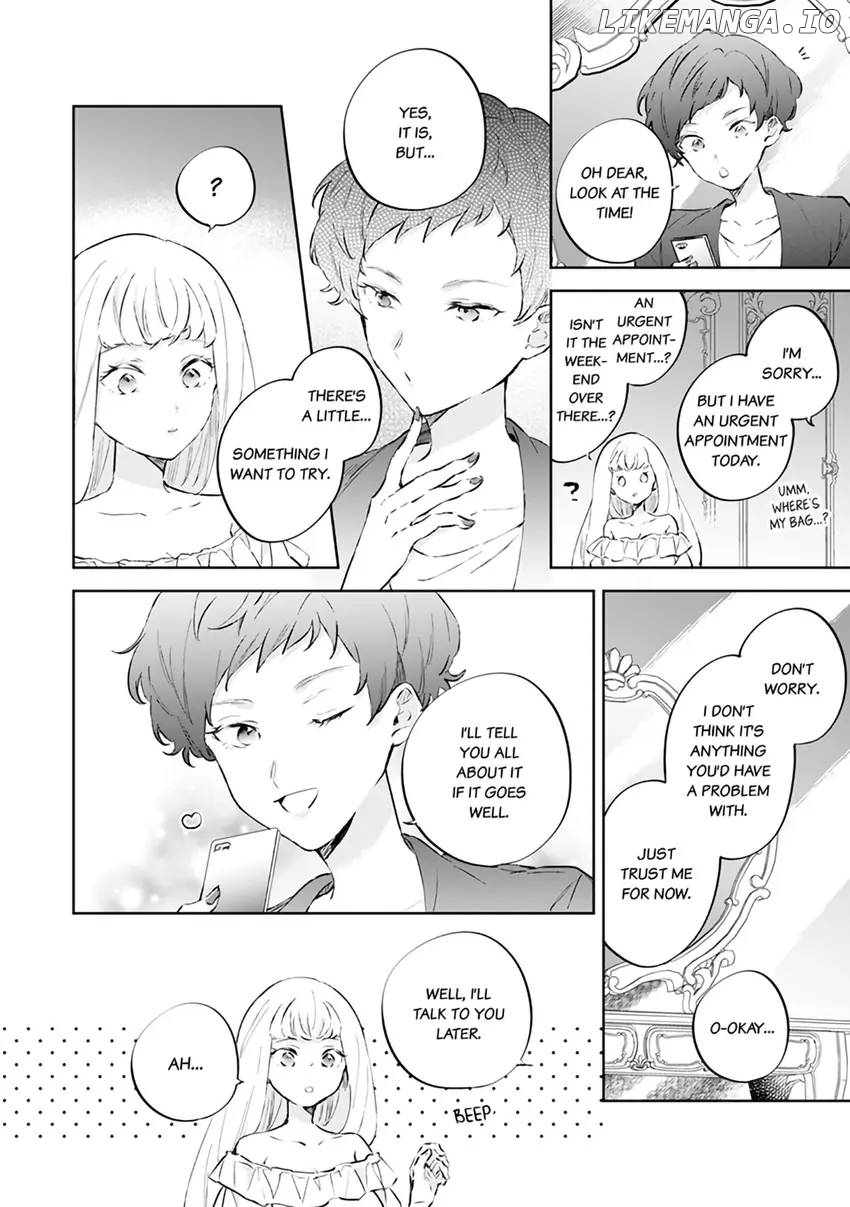 Body Swap of a Nerdy Girl and A Princess Reborn in Another World: Kiss Me Until I'm Wet Inside... Chapter 7.1 - page 3