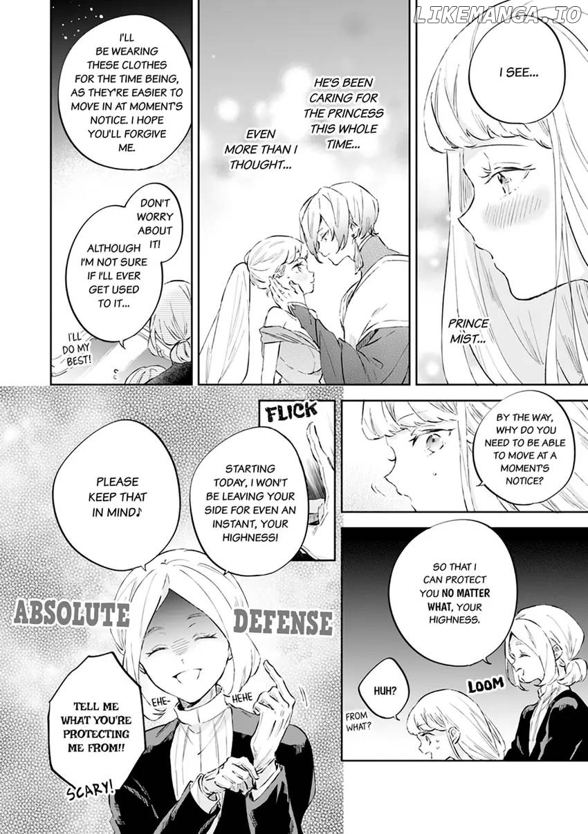 Body Swap of a Nerdy Girl and A Princess Reborn in Another World: Kiss Me Until I'm Wet Inside... Chapter 7.1 - page 7