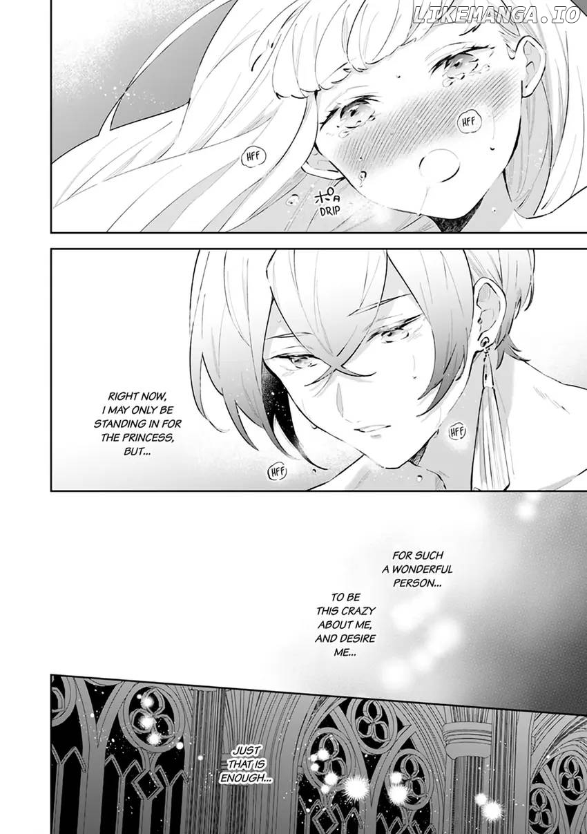 Body Swap of a Nerdy Girl and A Princess Reborn in Another World: Kiss Me Until I'm Wet Inside... Chapter 6.2 - page 12