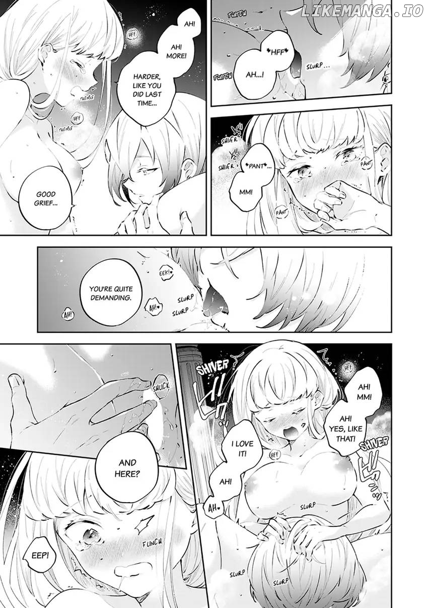 Body Swap of a Nerdy Girl and A Princess Reborn in Another World: Kiss Me Until I'm Wet Inside... Chapter 6.2 - page 7