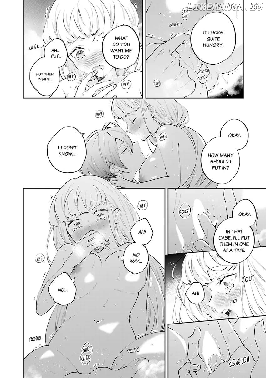 Body Swap of a Nerdy Girl and A Princess Reborn in Another World: Kiss Me Until I'm Wet Inside... Chapter 6.2 - page 8