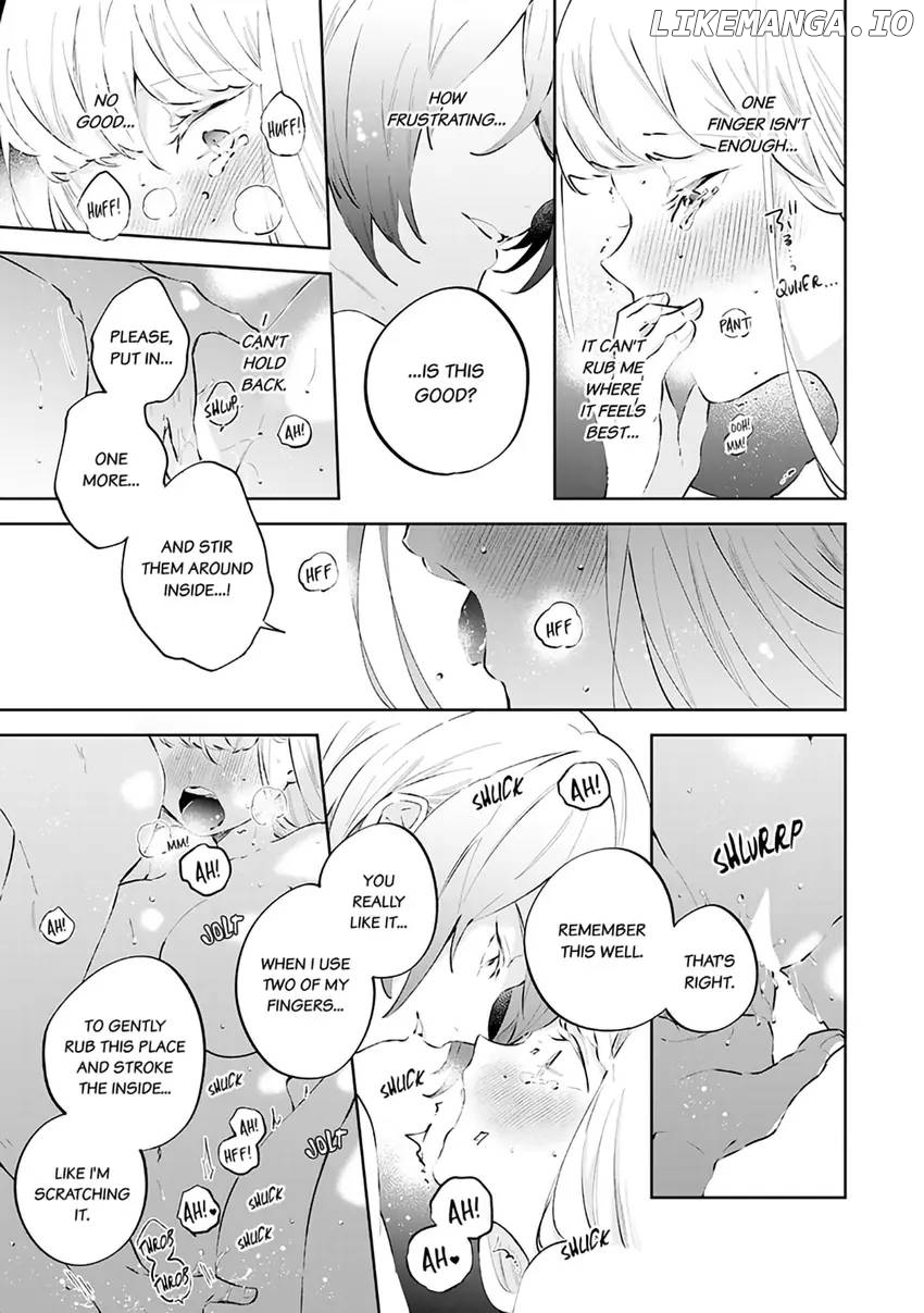 Body Swap of a Nerdy Girl and A Princess Reborn in Another World: Kiss Me Until I'm Wet Inside... Chapter 6.2 - page 9