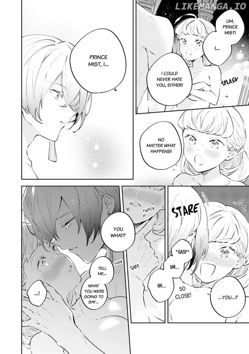 Body Swap of a Nerdy Girl and A Princess Reborn in Another World: Kiss Me Until I'm Wet Inside... Chapter 6.1 - page 11