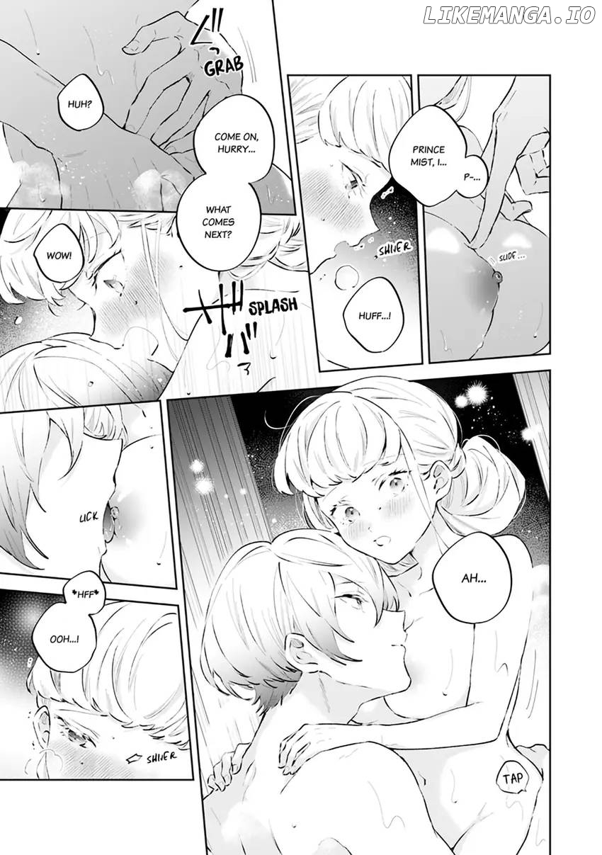Body Swap of a Nerdy Girl and A Princess Reborn in Another World: Kiss Me Until I'm Wet Inside... Chapter 6.1 - page 12