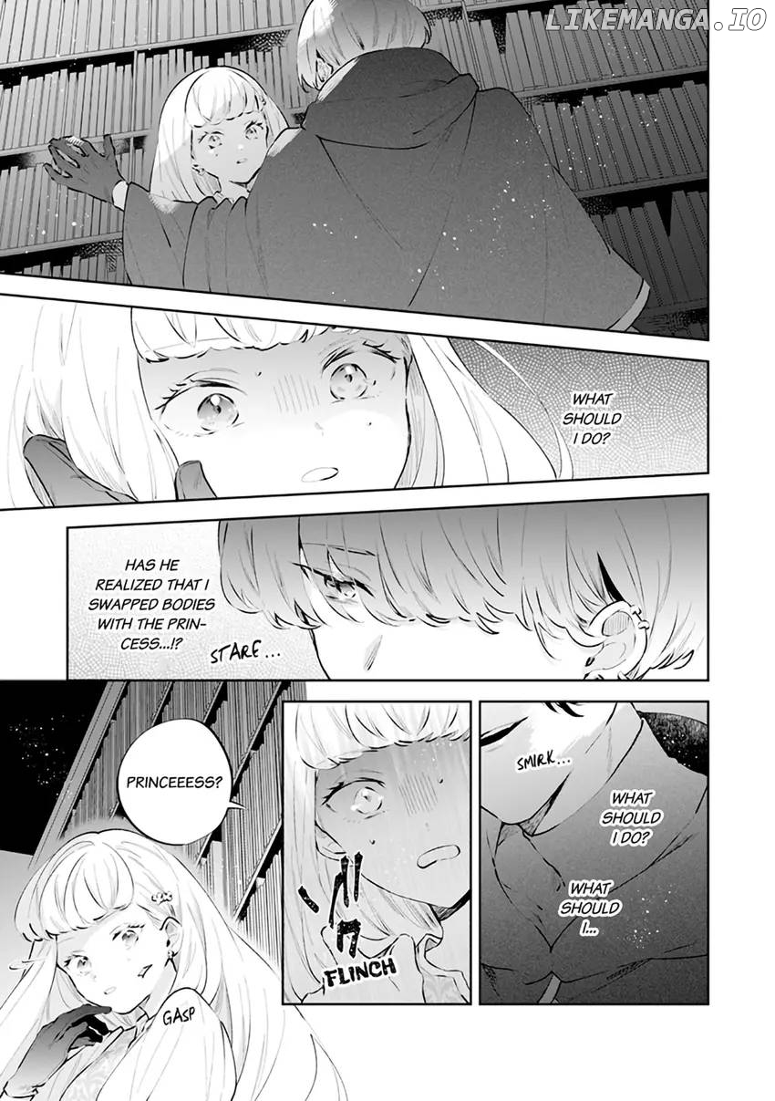 Body Swap of a Nerdy Girl and A Princess Reborn in Another World: Kiss Me Until I'm Wet Inside... Chapter 6.1 - page 2