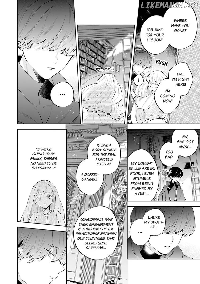 Body Swap of a Nerdy Girl and A Princess Reborn in Another World: Kiss Me Until I'm Wet Inside... Chapter 6.1 - page 3