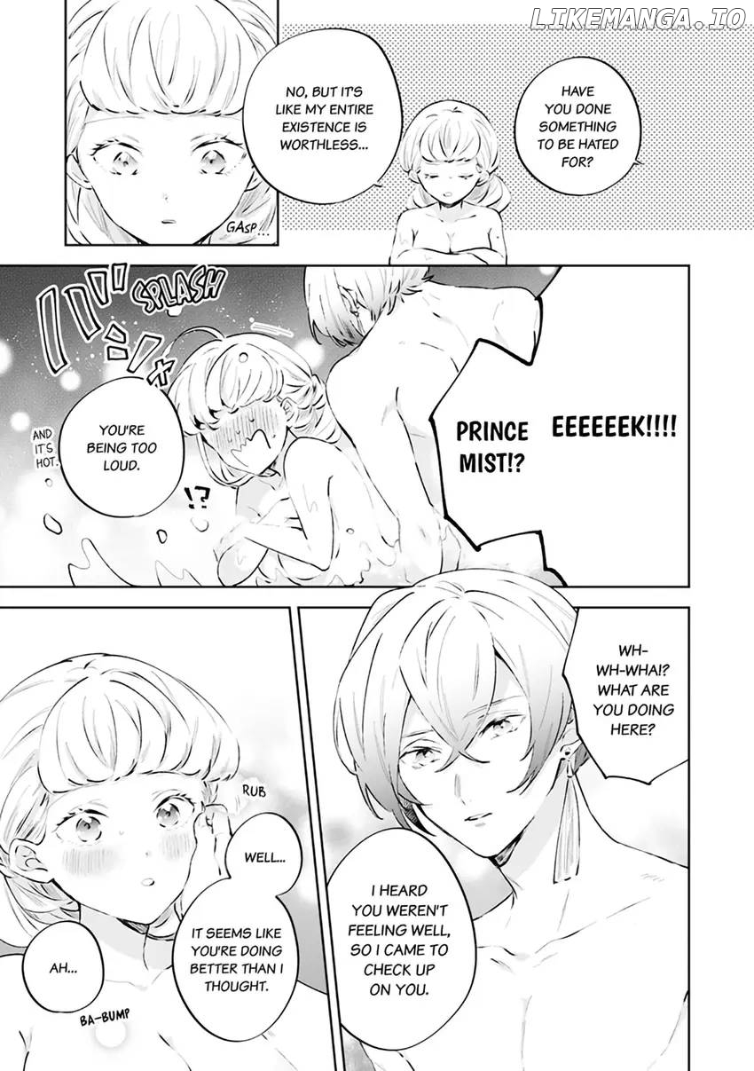 Body Swap of a Nerdy Girl and A Princess Reborn in Another World: Kiss Me Until I'm Wet Inside... Chapter 6.1 - page 8