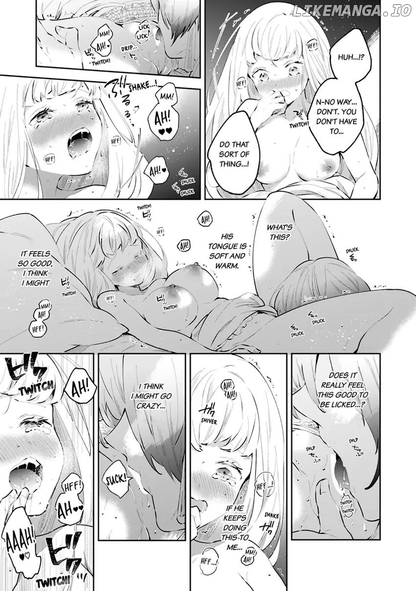 Body Swap of a Nerdy Girl and A Princess Reborn in Another World: Kiss Me Until I'm Wet Inside... Chapter 5.1 - page 8