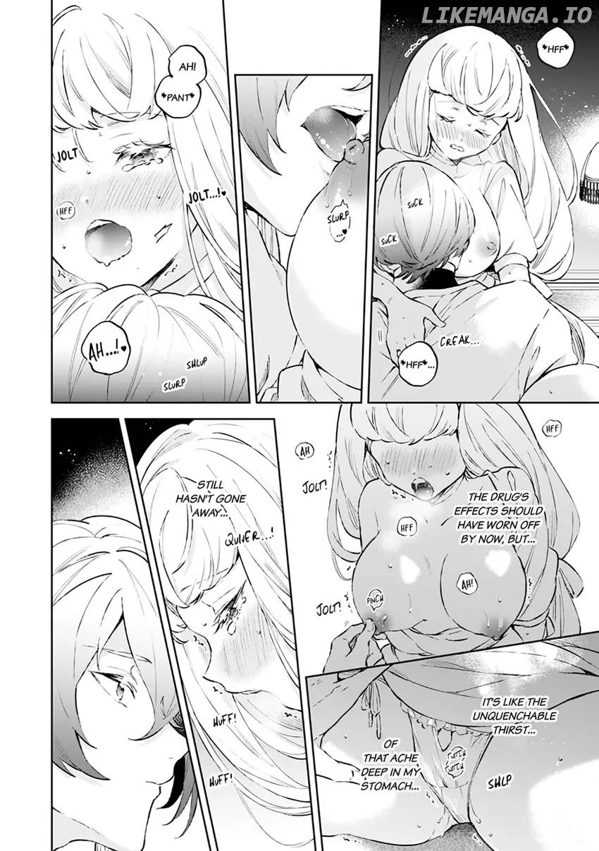 Body Swap of a Nerdy Girl and A Princess Reborn in Another World: Kiss Me Until I'm Wet Inside... Chapter 10.2 - page 12
