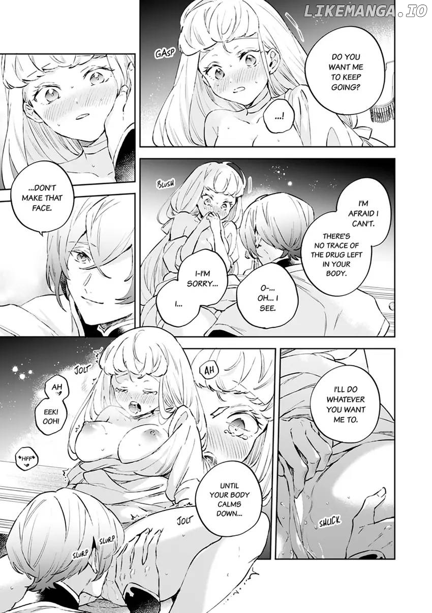Body Swap of a Nerdy Girl and A Princess Reborn in Another World: Kiss Me Until I'm Wet Inside... Chapter 10.2 - page 13
