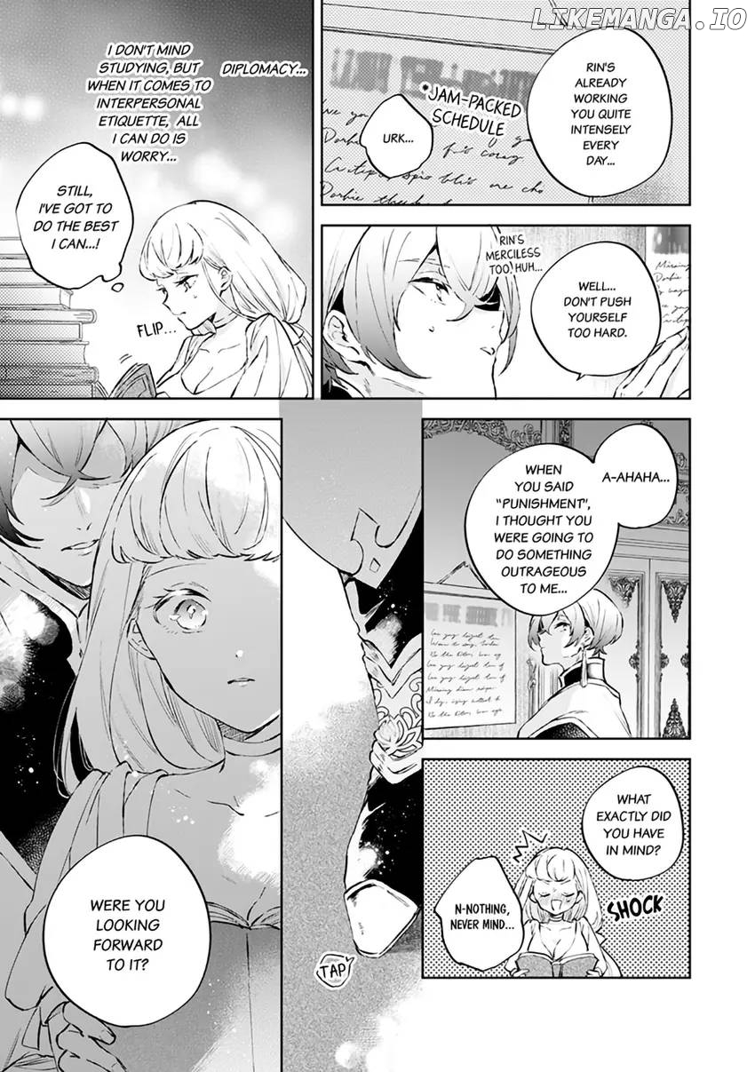Body Swap of a Nerdy Girl and A Princess Reborn in Another World: Kiss Me Until I'm Wet Inside... Chapter 10.2 - page 7