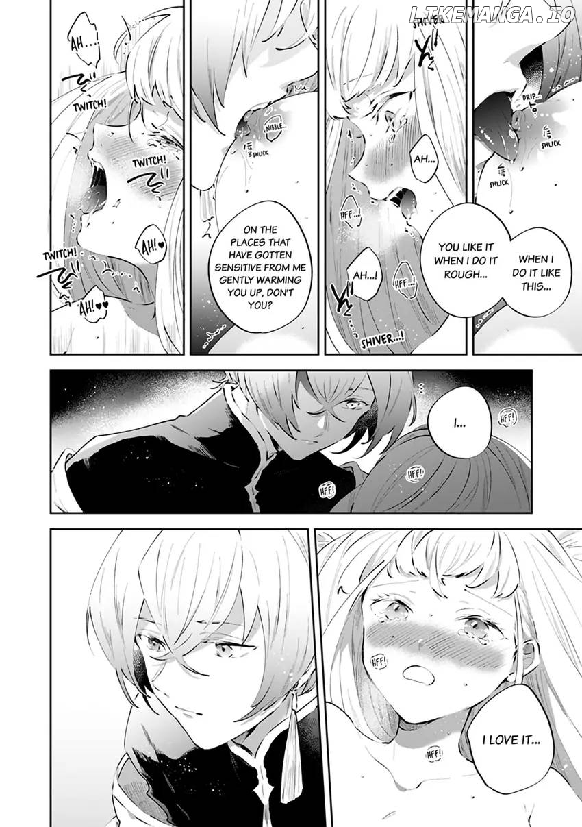 Body Swap of a Nerdy Girl and A Princess Reborn in Another World: Kiss Me Until I'm Wet Inside... Chapter 4.2 - page 12