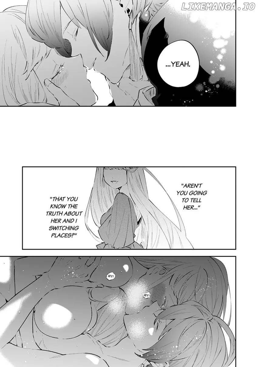 Body Swap of a Nerdy Girl and A Princess Reborn in Another World: Kiss Me Until I'm Wet Inside... Chapter 4.2 - page 13