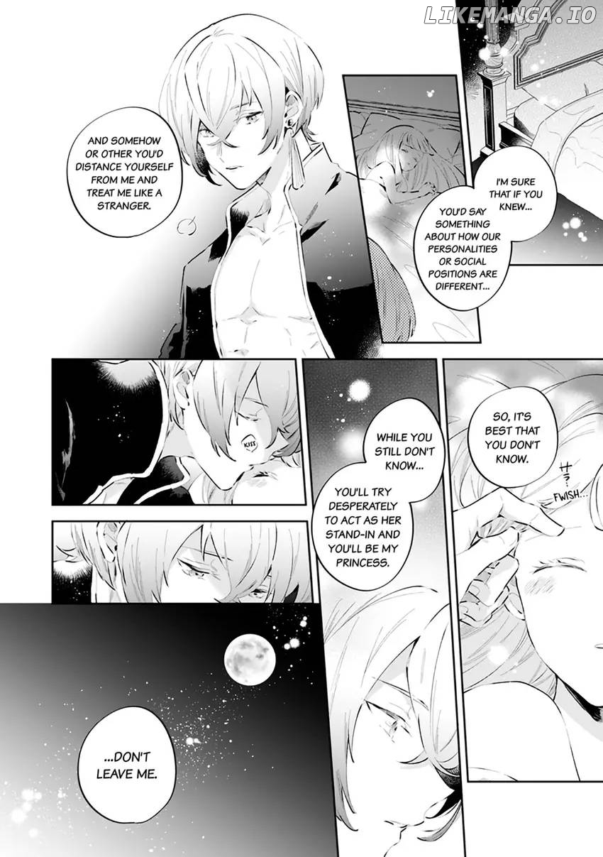 Body Swap of a Nerdy Girl and A Princess Reborn in Another World: Kiss Me Until I'm Wet Inside... Chapter 4.2 - page 14