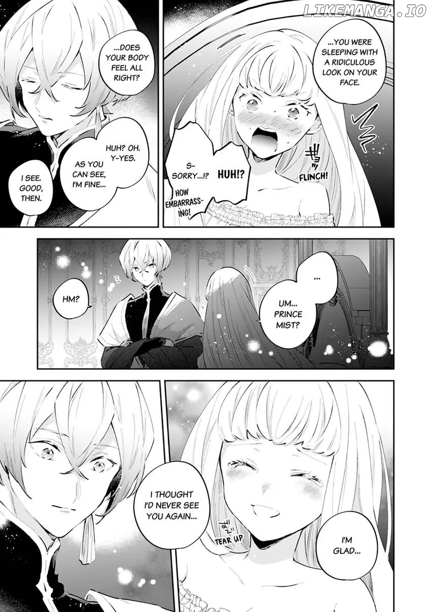 Body Swap of a Nerdy Girl and A Princess Reborn in Another World: Kiss Me Until I'm Wet Inside... Chapter 4.2 - page 9
