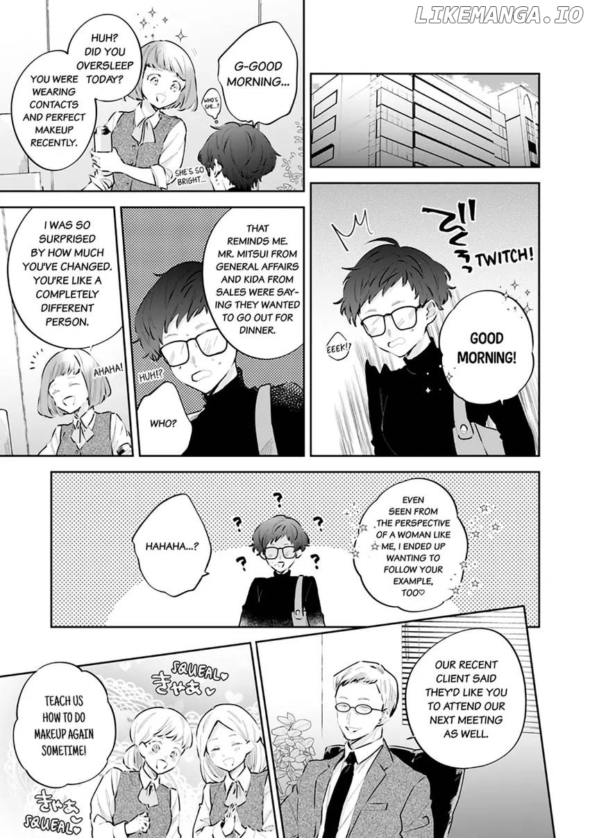 Body Swap of a Nerdy Girl and A Princess Reborn in Another World: Kiss Me Until I'm Wet Inside... Chapter 4.1 - page 12
