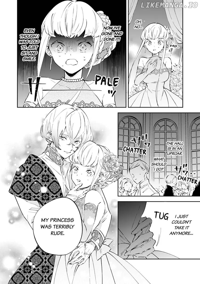 Body Swap of a Nerdy Girl and A Princess Reborn in Another World: Kiss Me Until I'm Wet Inside... Chapter 3.2 - page 4