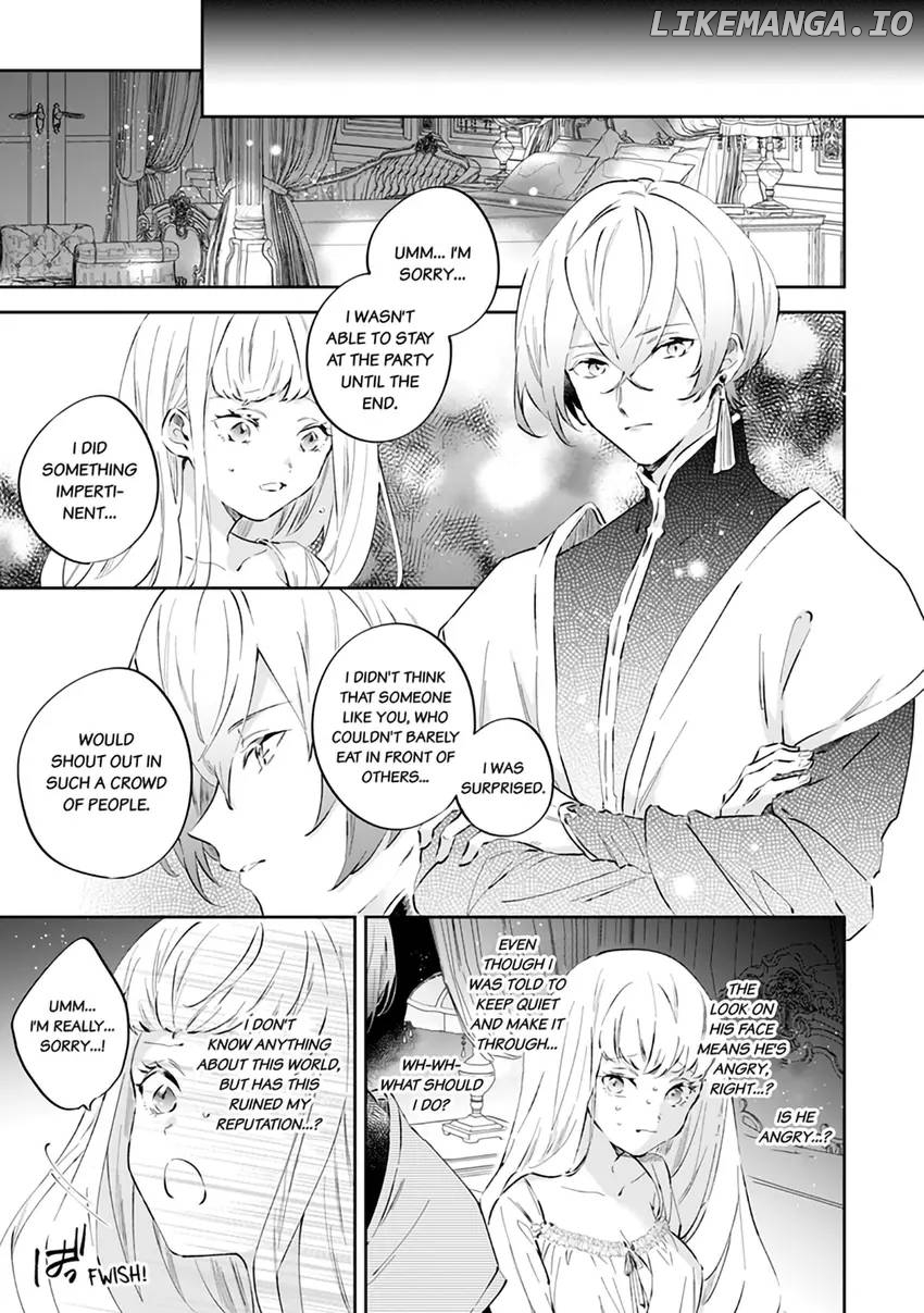 Body Swap of a Nerdy Girl and A Princess Reborn in Another World: Kiss Me Until I'm Wet Inside... Chapter 3.2 - page 7