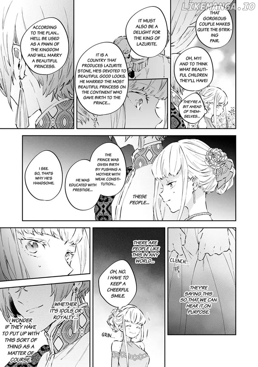 Body Swap of a Nerdy Girl and A Princess Reborn in Another World: Kiss Me Until I'm Wet Inside... Chapter 3.1 - page 12
