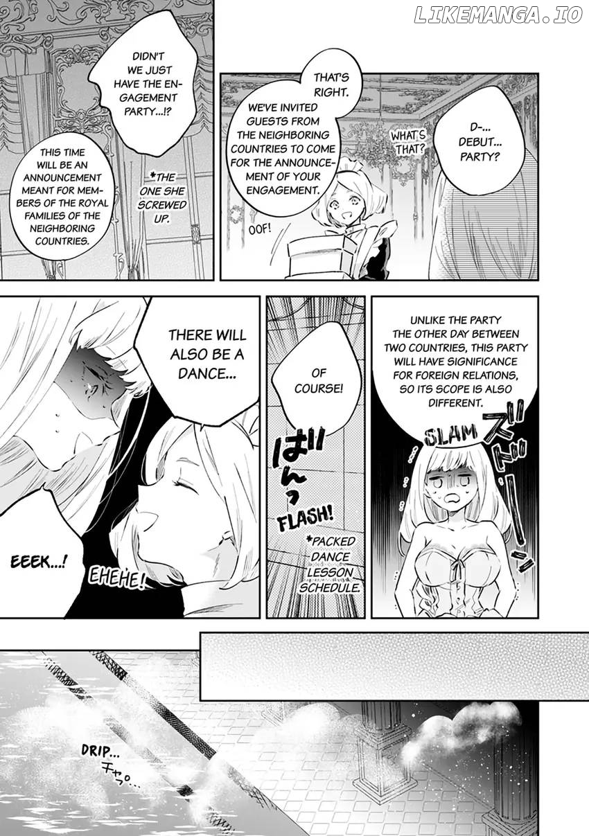 Body Swap of a Nerdy Girl and A Princess Reborn in Another World: Kiss Me Until I'm Wet Inside... Chapter 3.1 - page 4