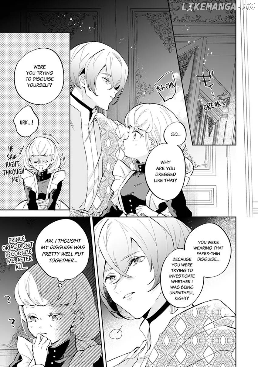Body Swap of a Nerdy Girl and A Princess Reborn in Another World: Kiss Me Until I'm Wet Inside... Chapter 14 - page 19