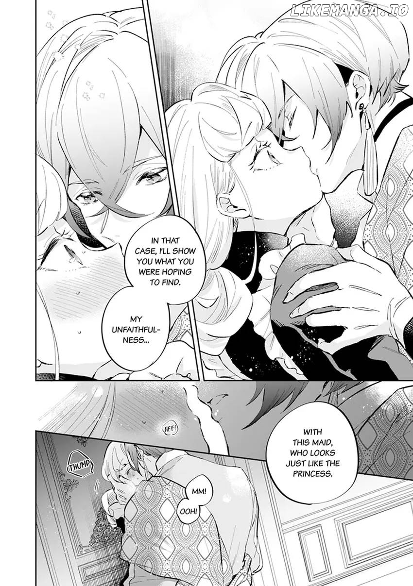 Body Swap of a Nerdy Girl and A Princess Reborn in Another World: Kiss Me Until I'm Wet Inside... Chapter 14 - page 20