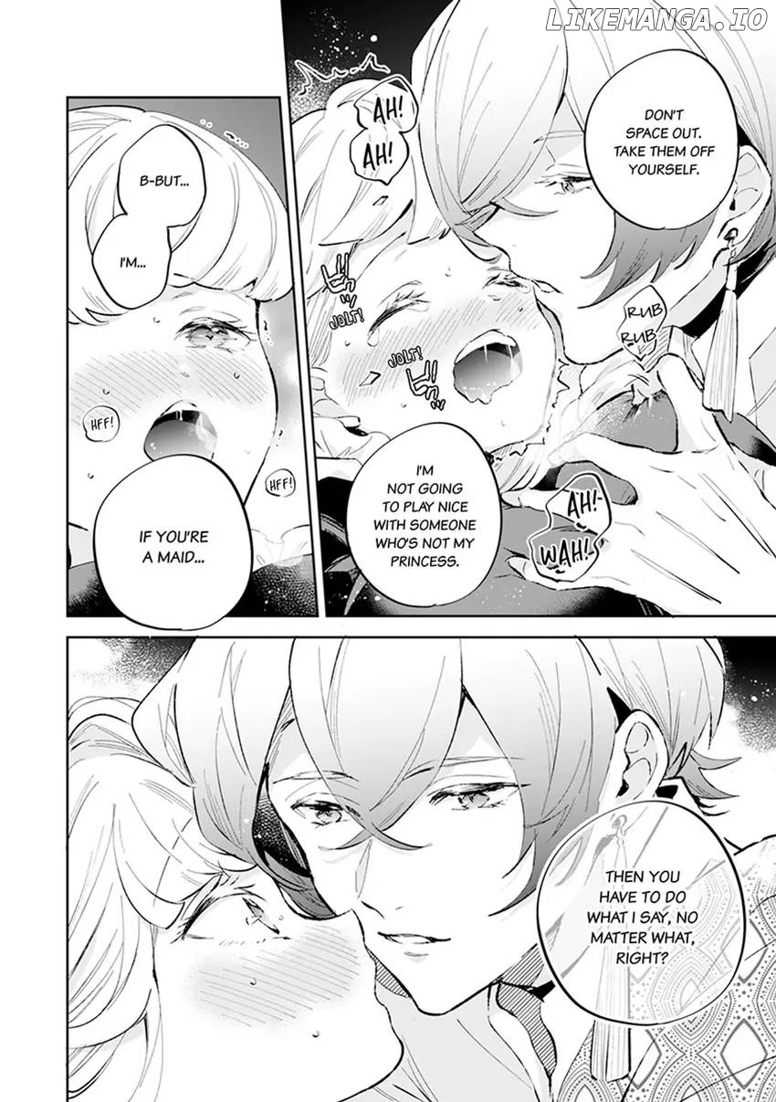 Body Swap of a Nerdy Girl and A Princess Reborn in Another World: Kiss Me Until I'm Wet Inside... Chapter 14 - page 22