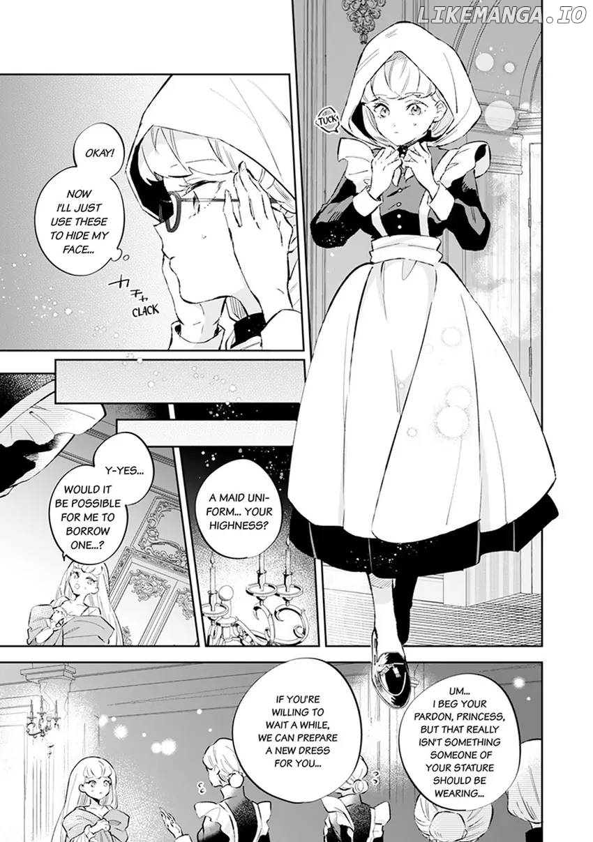 Body Swap of a Nerdy Girl and A Princess Reborn in Another World: Kiss Me Until I'm Wet Inside... Chapter 14 - page 3