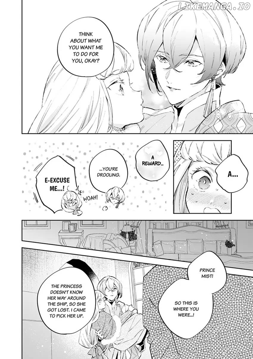 Body Swap of a Nerdy Girl and A Princess Reborn in Another World: Kiss Me Until I'm Wet Inside... Chapter 13 - page 16